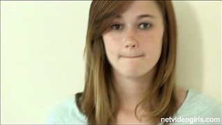 Thin sleazy ginger oral sex firecracker