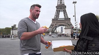 Jules Jordan - Hispanic Cutie Canela Skin Is Your Anal Sex Tour Guide Around Paris