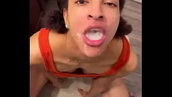 Amatuer 10 BIG LOADS! FULL Facial Set Of!