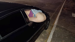 Wifey butt out for strangers to fuck her in public!