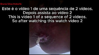Bruna Silva Hotwife - Called the eater at home while the cuck was working - With subtitles in English and Portuguese