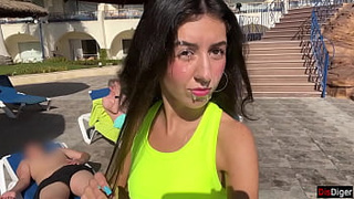 Fit chick Fucking after gym and love jizz on her face - Cumwalk