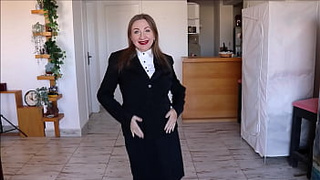Bitch boss do striptease, bj and tittyfuck. Busty milf MariaOld.