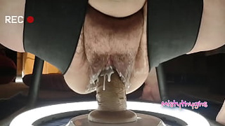 BIG BEAUTIFUL WOMAN Mistythyghs SEX CHAIR Compilations CREAMY SNATCH MASSAGE
