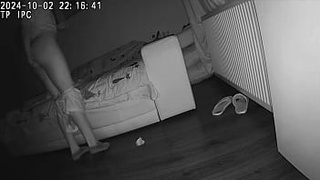 Personal tape in which a friend rides ex-wife in the booty while her boy is resting in the next room.Risky sex