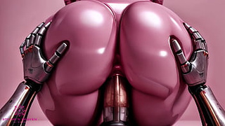 Pink Sex Robot Bouncing Her Booty On Your Penis To Spunk Inside - [Close-up POINT OF VIEW AI]