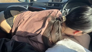 banged a friend who has a BF in the car