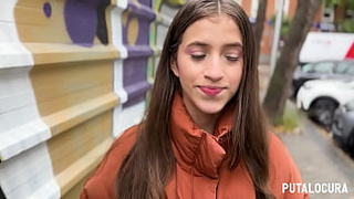 PutaLocura - Thin Colombian fresh woman Sofia Smith is caught by Torbe and they fuck hard