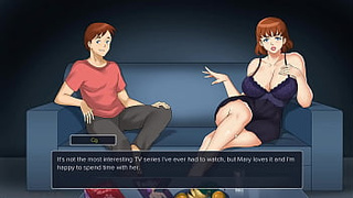 Milf Plaza Asian cartoon porn game part two fucking for cash