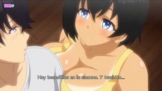 Summer Babysitter 01 - Asian cartoon with Spanish subtitles