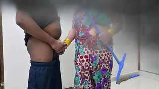 Telugu andhra maid having fun with landlord