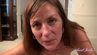 AuntJudys - 43yo Full-Bush Step-Aunt Isabella - Special Delivery SELF PERSPECTIVE