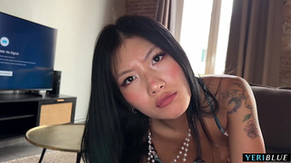 He caught his oriental step sister sending nudes!