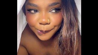 African stepmom caught stepson masturbating while ding to be a sex doll