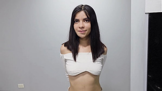 The house is a very gorgeous woman who wants to fuck! she strips naked in front of the client