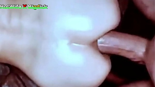 CUCK-OLD'S DREAM - Naughty wifey chooses her man's friend's gigantic wang to fuck her rear-end