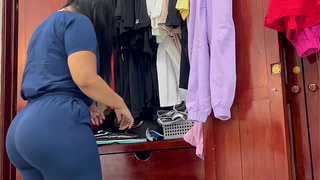 Amazing extreme bum nurse recording