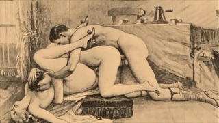 old style erotic art