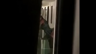 Caught on Balcony