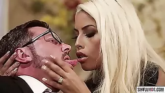 Big tits porn queen Bridgette B in glamour anal sex scene with Brad Armstrong