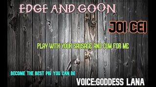 EDGE AND GOON AND SPUNK PIGGIE STYLE JOI CEI XVIDEOS