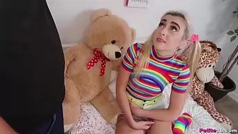 Pigtails and Rainbows - Thin Teeny Fuck