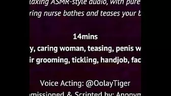 [ASMR] Nurse Cleans you up | Erotic Audio Play by Oolay-Tiger