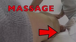 Massage Secretly Watching Cam Records Chunky Ex-Wife Groping Masseur's Dong