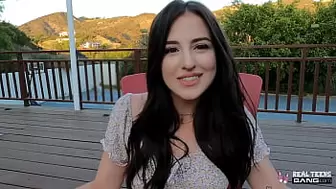 Real Teens - Pretty Aubree Valentine Boned On First Porn Casting