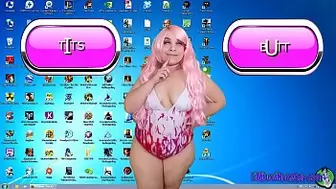 Your virtual AI BITCH Kiwwi is here to follow your every command! I will be really exploring your screen today and showing you all my pixels, even the pink ones.