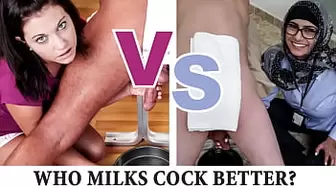 MIA KHALIFA - Showdown With Brandi Belle Part two! Meat Milking Edition
