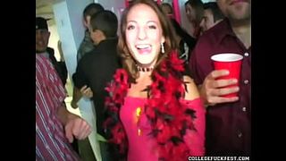 College ladies pounded at halloween party