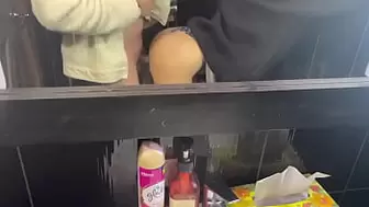 Lady had sex in the toilet of the club
