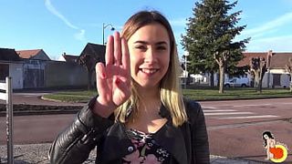 Beautiful thin youngster Juliette having a hard core assfuck