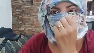 Real Arab With Enormous Boobs Masturbate Creamy Juicy Twat To Climax While Fiance In Other Room On Web camera